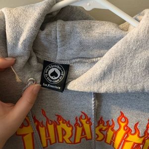 Grey Thrasher Hoodie
